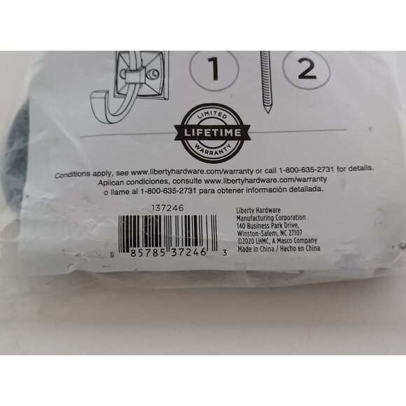 Liberty Hardware Decorative Hook Bronze w/ Copper Highlights 4-3/8" 137246 - Picture 12 of 13